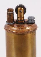 Töltényhüvelyből készített asztali öngyújtó / 
Vintage lighter from cartridge, 9cm