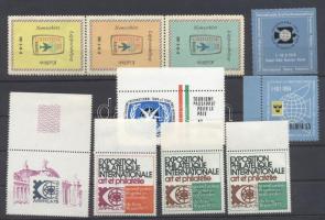 10 db Bélyegkiállítási reklámbélyeg