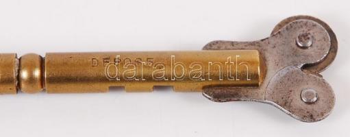 Régi réz üvegvágó / 
Vintage brass glass cut