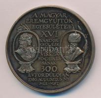 Lapis András (1942-) 1986. "MÉE XVI. Vándorgyűlés / Buda visszafoglalásának 300. évfordulója" Br emlékérem (42,5mm) T:1