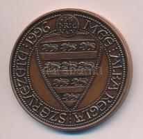 Fritz Mihály (1947-) / Szabó Géza (1939-) 1996. "MÉE Székesfehérvár - Imre és III. László király" Br emlékérem (42,5mm) T:1