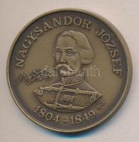 Bognár György (1944-) 1987. "MÉE Gyöngyösi Csoport - Aradi Vértanúk / Nagysándor József" Br emlékérem (d=42mm) T:1