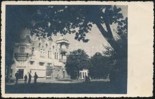 1949 Sátoraljaújhely Pénzügyi palota, Konzum, photo (Rb)