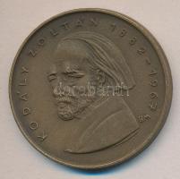 Borsos Miklós (1906-1990) 1982. "MÉE Szeged - Kodály Zoltán 1882-1967" Br emlékérem (42,5mm) T:1