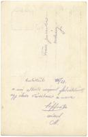 cca 1916 Olasz font Soffrata falu katonákkal fotó. Hátoldalt a készítő feljegyzéseivel / Italian fro...