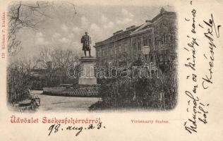 1898 Székesfehérvár Vörösmarty-szobor (EK)