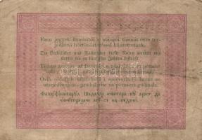 1848. 5Ft "Kossuth bankó" piros T:III