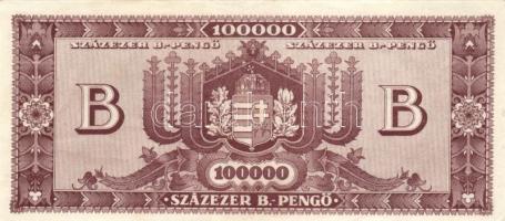 1946. 100.000BP (3x) színváltozatok T:II