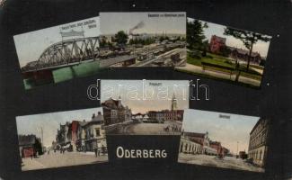 Bohumín Franz Joseph jubilee bridge, railway station with tube-rolling mill (Rb)