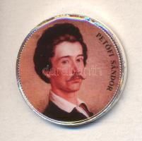 DN "Nagy Magyarok" multicolor emlékérme sorozat 50Ft ezüstözött CuNi "Petőfi Sándor" tanúsítvánnyal