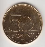 2007. 50Ft "Római Szerződés" aranyozva T:1