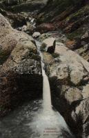 Visegrád malomvölgyi patak, vízesés