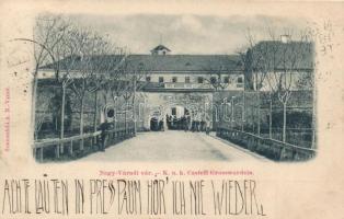 1898 Nagyvárad castle entrance