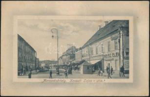 Marosvásárhely Kossuth street, the shop of Elek Weisz