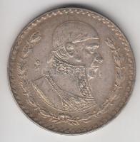 Mexikó 1961. 1P Ag "Függetlenség" T:3 Mexico 1961. 1 Peso Ag "Independence" T:F