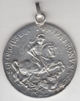 DN. Szent György medál, megkopott aranyozott ezüst, aranyjelzéssel ellátva (11.36g/36.5) T:3