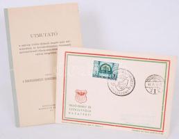 1897/1940 Emléklap "Marosvásárhely visszatért 1940" alkalmi bélyegzéssel; valamint: Utmuta...