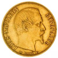 Franciaország/Második Császárság 1852A 20Fr Au "III. Napóleon" Párizs (6.45g/0.900) T:2- France/Second Empire 1852A 20 Francs Au "Napoleon III" Paris (6.45g/0.900) C:VF