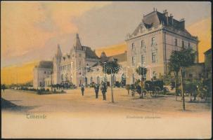 Temesvár railway station (wet damage)