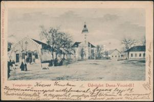 Dunavecse Templom tér, Takács Ignác kereskedése