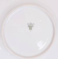 Mini Zsolnay hiányos készlet: mély(5db), lapos, süteményes tányérok + fűszertartó, szósztartó. Össze...