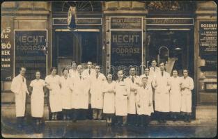 Budapest Hecht úri és női fodrászterme, photo