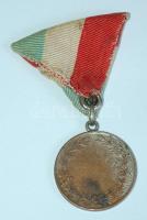 ~1940. "Szebb Jövőt" ezüstözött Br díjérem szalaggal T:2-