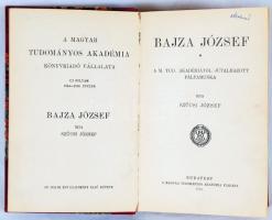 Szücsi József: Bajza József. Budapest 1914. MTA kiadása. Jó állapotban