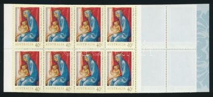 Karácsony bélyegfüzet, Christmas stamp booklet