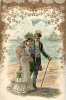 Couple, romantic, litho (EK)