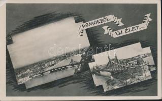 Budapest Ferenc József híd (ma Szabadság híd) újjáépítése (EK)