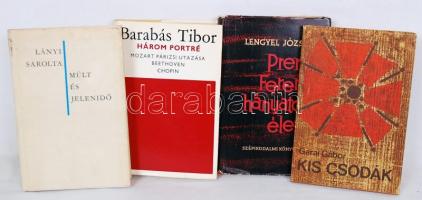 4db kötet Sík Endre (1891-1978) volt külügyminiszternek dedikálva: Garai Gábor, Kis csodák; Lányi Sa...