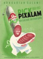 Pick, hungarian salami, advertisement, s: Macskássy