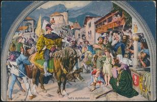 4 db régi motívumlap híres emberekről