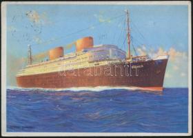 SS Bremen, Norddeutscher Lloyd shipping company, s: Robert Schmidt (EK)