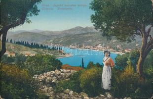 Gruz, woman in national costume