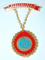 ~1980. "Szocialista Biztosításért - Állami Biztosító" kitüntető jelvény T:1-