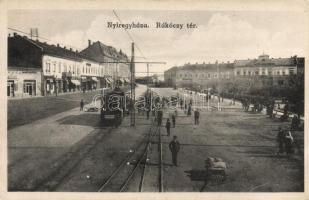 Nyíregyháza Rákóczi tér, villamosmegálló (EB)