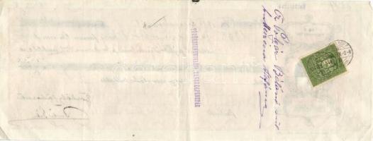 Budapest 1931-37. 8db klf Törökszentmiklóson Simontornyán, Szegeden kitöltött váltó, egyiken "É...