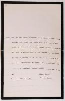 1905 Acsády Ignác történész saját kézzel írt levele testvérének Acsády Ilona költőnek és festőnek. 4...