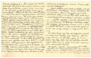 1930 Telegdi Zsigmond iranista és nyelvész saját kézzel írt levele Lyka Károlynak? melyben breslaui ...