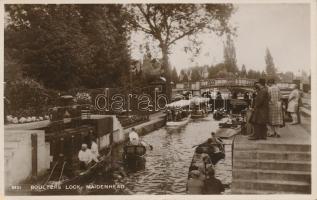 Maidenhead, Boulter's Lock, boats