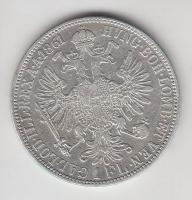 Ausztria 1861A 1Fl Ag "Ferenc József" T:2-
Austria 1861A 1 Florin Ag "Franz Joseph&qu...