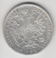 Ausztria 1878. 1Fl Ag "Ferenc József" T:2- 
Austria 1878. 1 Florin Ag "Franz Joseph&q...