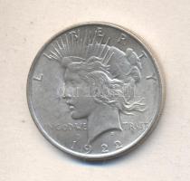 Amerikai Egyesült Államok 1922. 1$ Ag "Peace" T:2- USA 1922. 1 Dollar Ag "Peace" C:VF