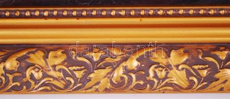 Bende Jánosné, Kovacsev Friderika (1891-1975): A zongoránál. Olaj, vászon, jelzett, régi keretben le...