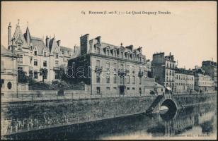 Rennes Duguay-Trouin quay (small tear)