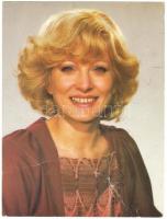 Kudlik Júlia dedikált fotója (gyűrődéssel)