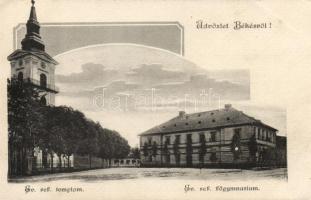 Békés Evangélikus-református főgimnázium (cut)