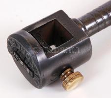 Dátumnyomó, Mezőberény felirattal, öntött vas